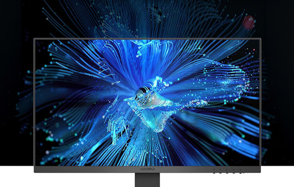 Monitor KOORUI P01 23.8 1920x1080px 100Hz matryca jakość głębia kontrast czerń