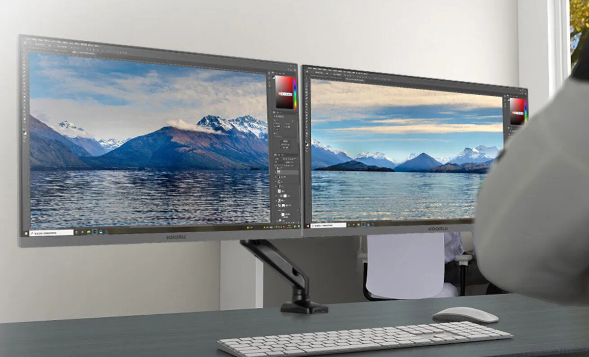 Monitor KOORUI 27N1 27 1920x1080px IPS mocowanie VESA regulacja ergonomia