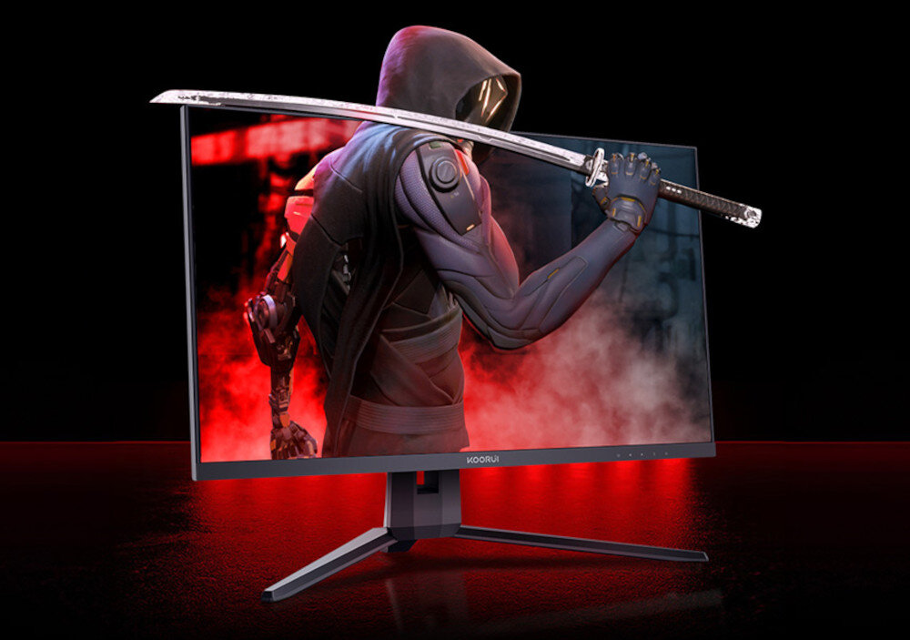 Monitor KOORUI 27E1QA 27 2560x1440px 144Hz 1 ms cechy zalety przekątna długość czas reakcji odświeżanie częstotliwość