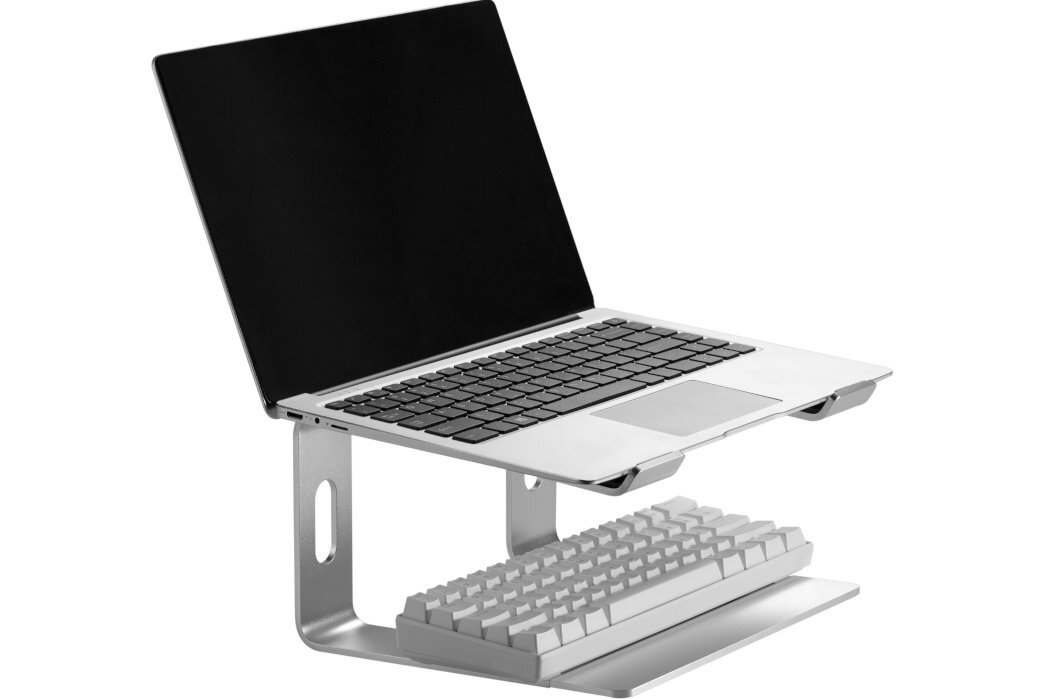 Podstawka pod laptopa GEMBIRD NBS-D1-01 ergonomia wygoda bezpieczeństwo przenoszenie silikon aluminium