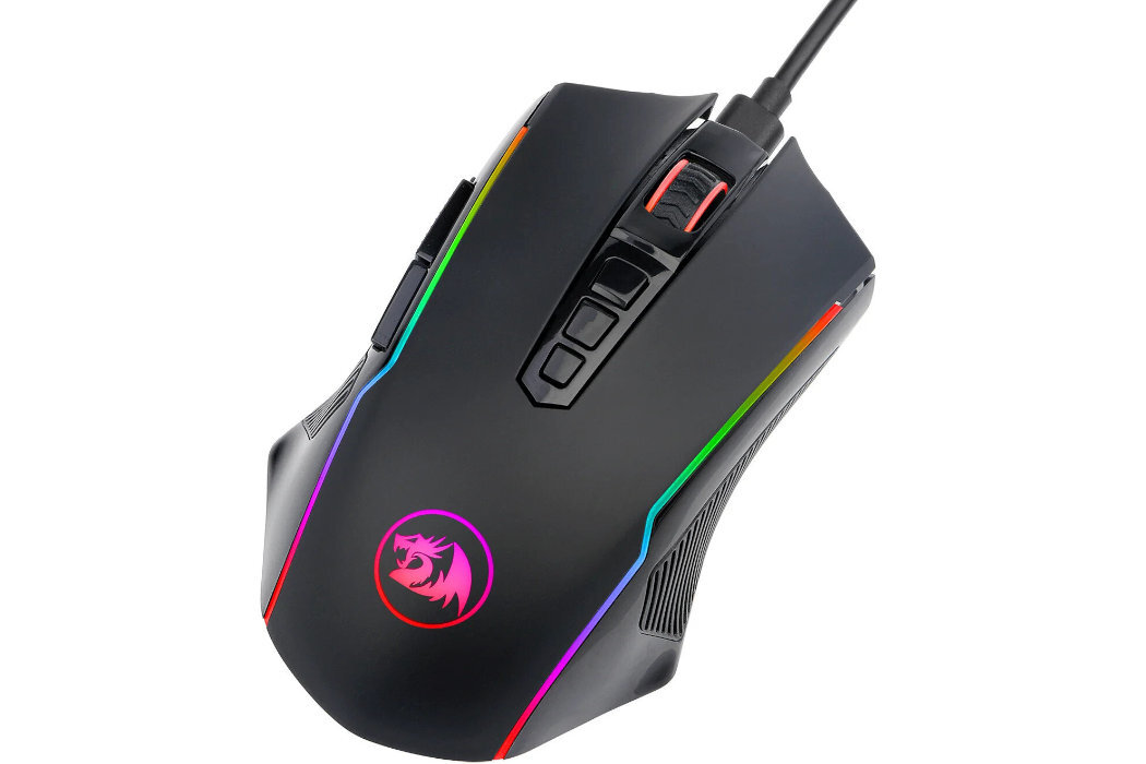 Mysz REDRAGON Ranger Lite M910-KS gracze gaming RGB przyciski uniwersalność kabel bateria nanoodbiornik