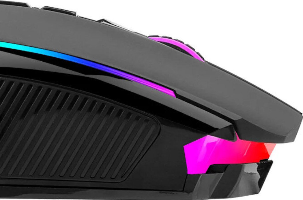 Mysz REDRAGON Ranger Lite M910-KS gracze gaming RGB przyciski uniwersalność kabel bateria nanoodbiornik