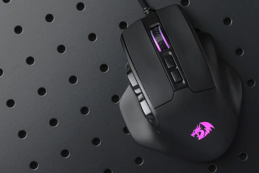 Mysz REDRAGON Bullseye M806 RGB gracze gaming RGB przyciski uniwersalność kabel bateria nanoodbiornik