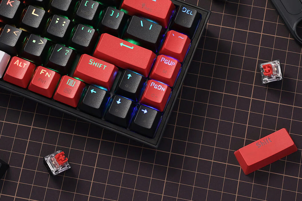 Klawiatura REDRAGON Castor Pro K631 RGB wytrzymałość modowanie szybkość wymiana garczy rgb wyposażenie