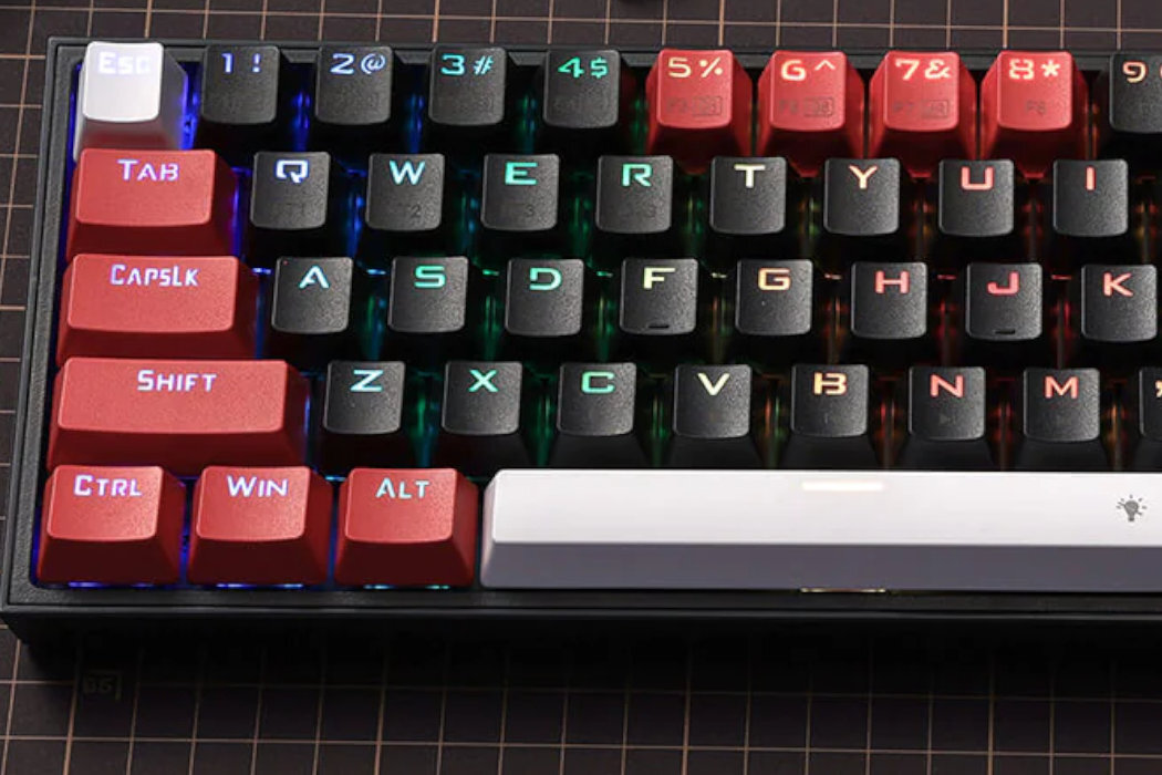 Klawiatura REDRAGON Castor Pro K631 RGB wytrzymałość modowanie szybkość wymiana garczy rgb wyposażenie