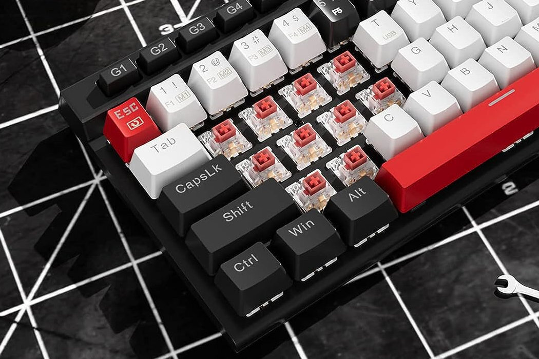 Klawiatura REDRAGON Magic Wand Mini Pro K635WBR RGB wytrzymałość modowanie szybkość wymiana garczy rgb wyposażenie