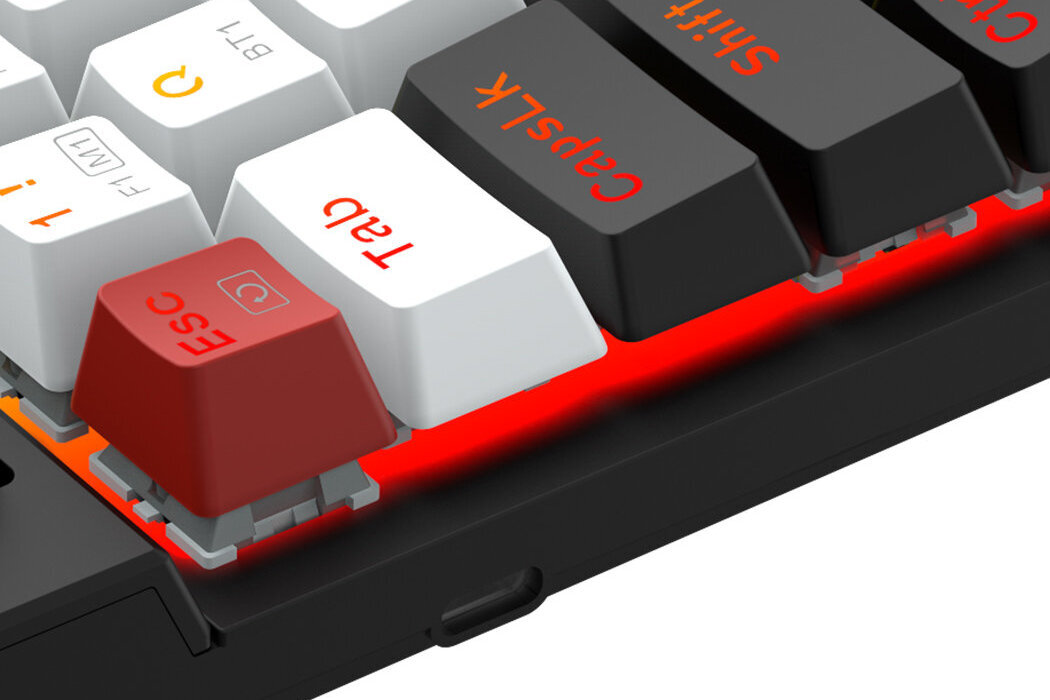 Klawiatura REDRAGON Magic Wand Mini Pro K635WBR RGB wytrzymałość modowanie szybkość wymiana garczy rgb wyposażenie