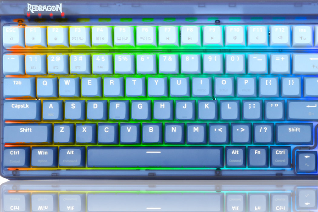 Klawiatura REDRAGON Garen K656WB Pro RGB wytrzymałość modowanie szybkość wymiana garczy rgb wyposażenie