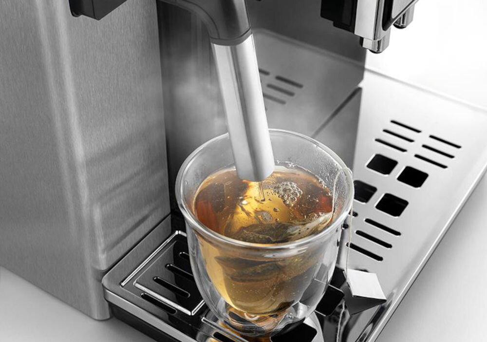 Ekspres DELONGHI Maestos EPAM960.75.GLM Unikalny program parzenia herbaty