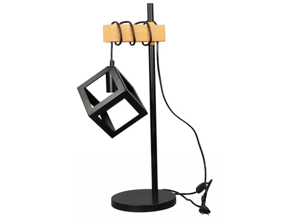 Lampa stołowa GOLDLUX Sweden Wood 20 W E27