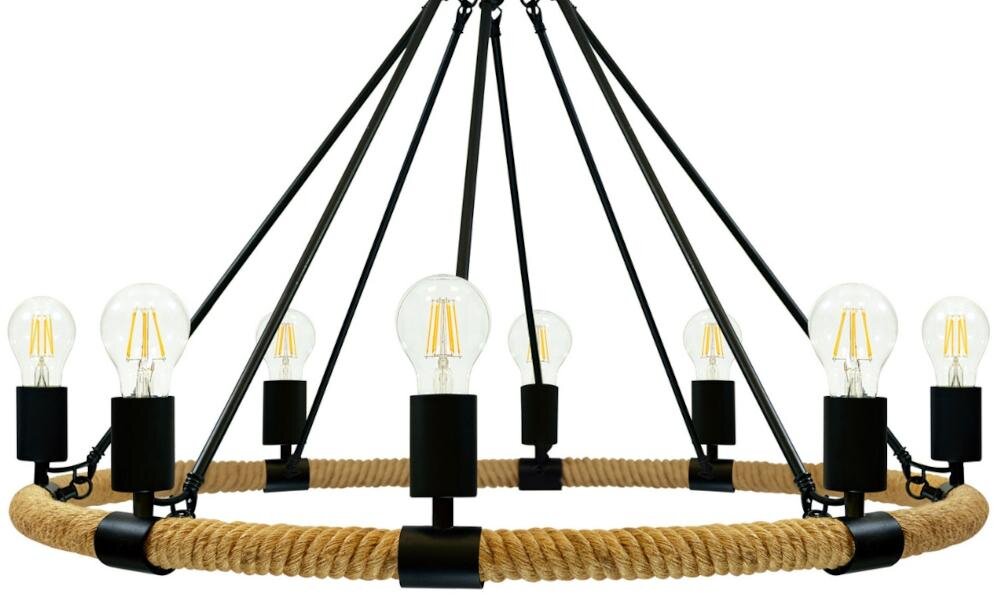 GOLDLUX Arthur Rope 307927 wnętrze pojedynczy metal elegancko trwałość bezpieczeństwo