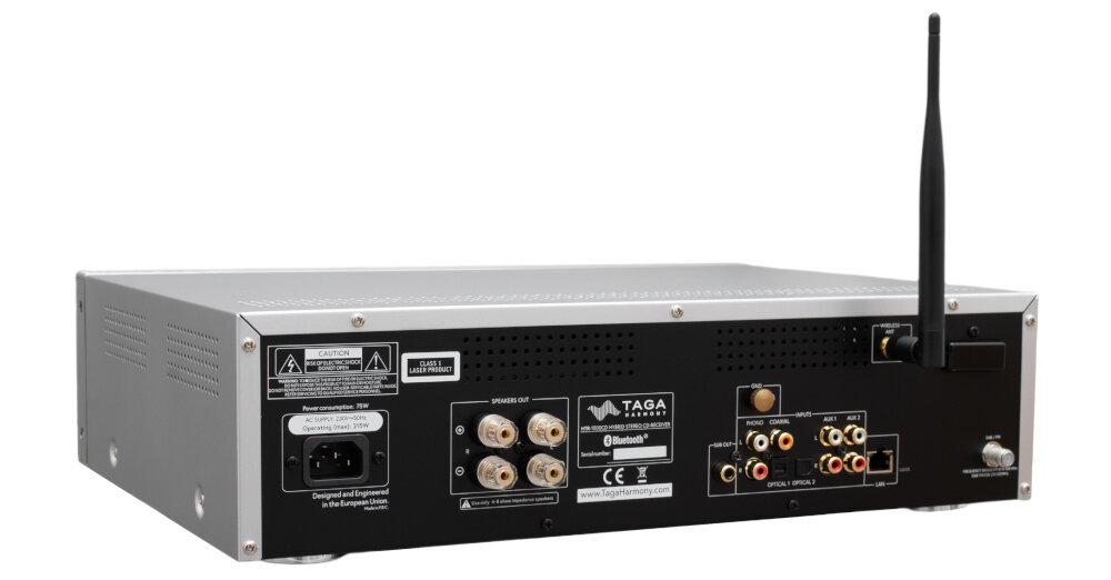 Amplituner TAGA HARMONY HTR-1500 - konstrukcja
