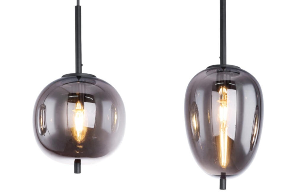 GLOBO Blacky 15345-4 wnętrze pojedynczy metal elegancko trwałość bezpieczeństwo