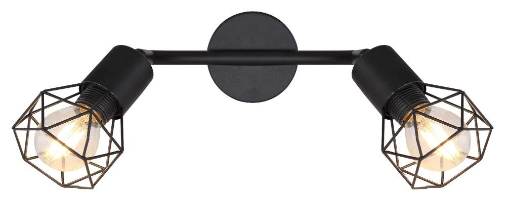 GLOBO XARA I 54802S-2 lampa wymiary pomieszczenie biurowe dom klimat urok żarówka źródło światło