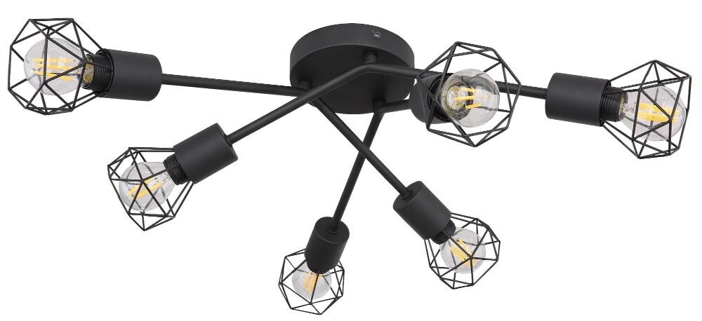 GLOBO XARA I 54802S-6 stylowy wygląd oświetlenie atmosfera dom pomieszczenie biuro