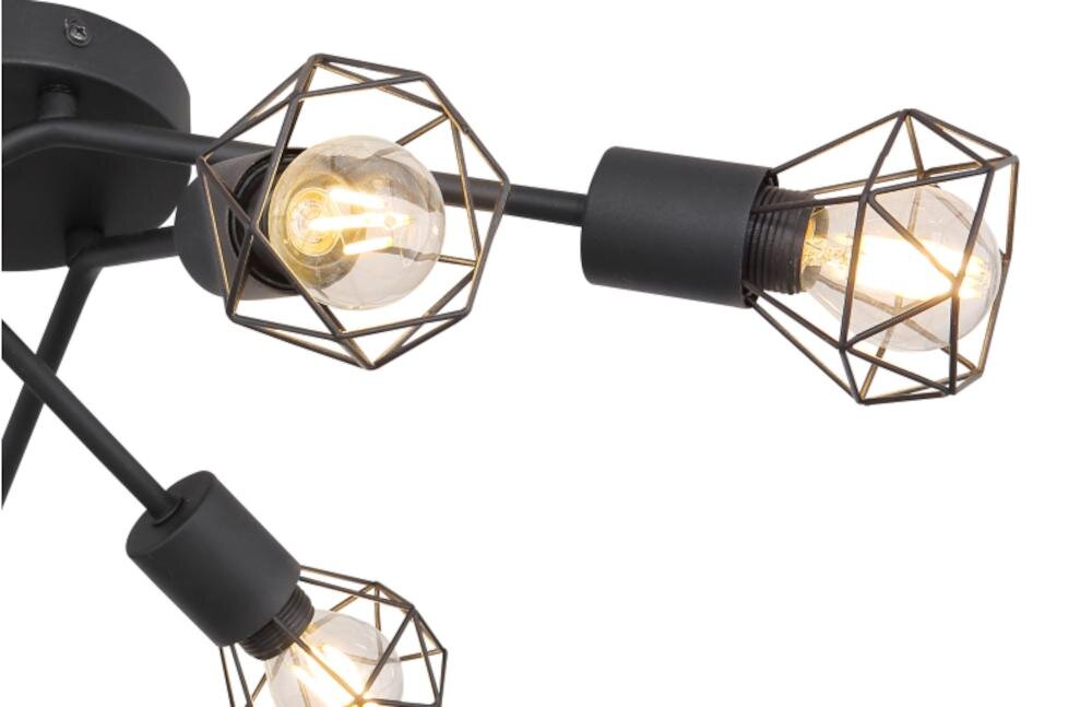 GLOBO XARA I 54802S-6 wnętrze pojedynczy metal elegancko trwałość bezpieczeństwo