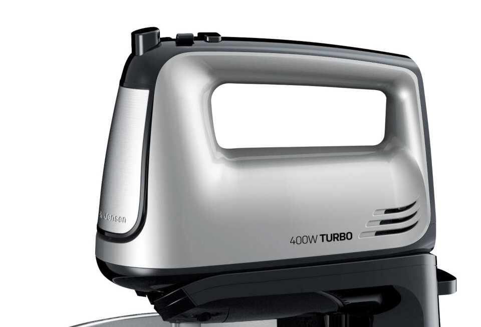 Mikser GÖTZE & JENSEN HM350BP 400W stalowa misa 3,4L TRYB TURBO - uchwyt