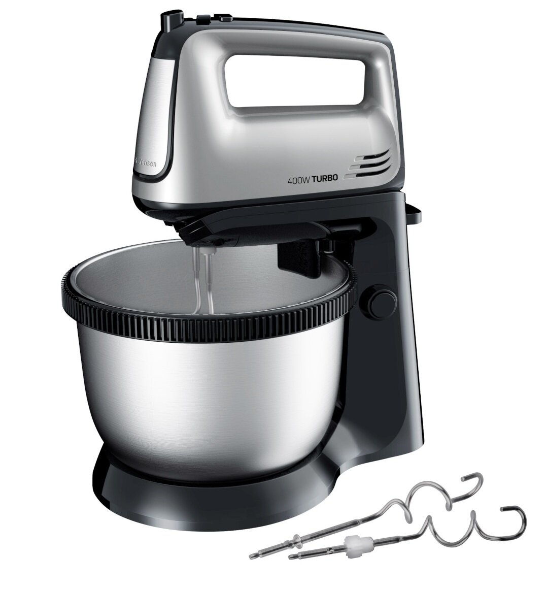 Mikser GÖTZE & JENSEN HM350BP 400W stalowa misa 3,4L TRYB TURBO - moc