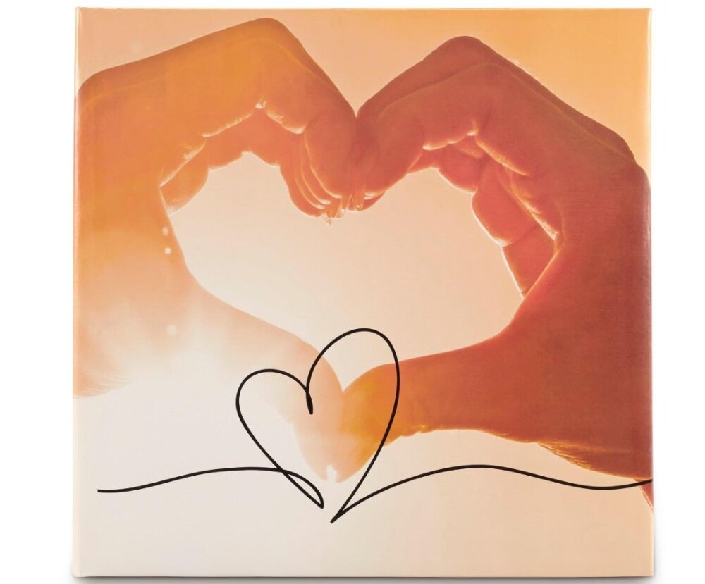 Album na zdjęcia HAMA Heart zdjęcia przechowywanie bezpieczeństwo okładka fotografie chwile momenty 