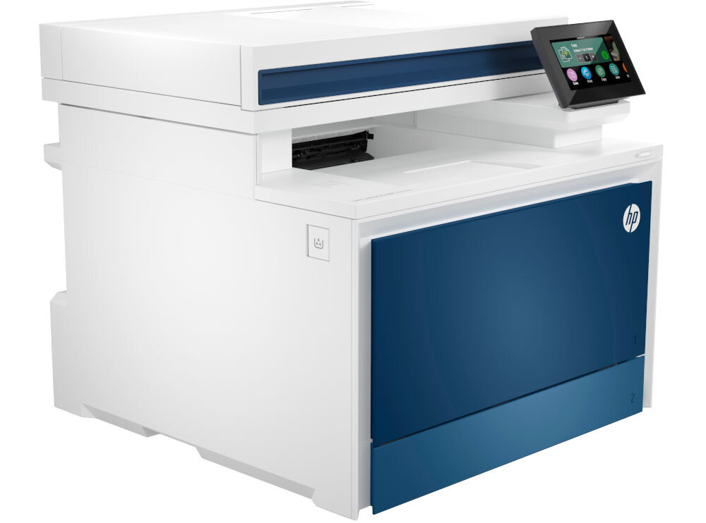 Urządzenie wielofunkcyjne HP Color LaserJet Pro 4302fdn Druk w kolorze, Automatyczny druk dwustronny urządzenie na białym tle pod kątem zabezpieczenia HP Wolf Pro Security kod PIN ochrona dokumentów