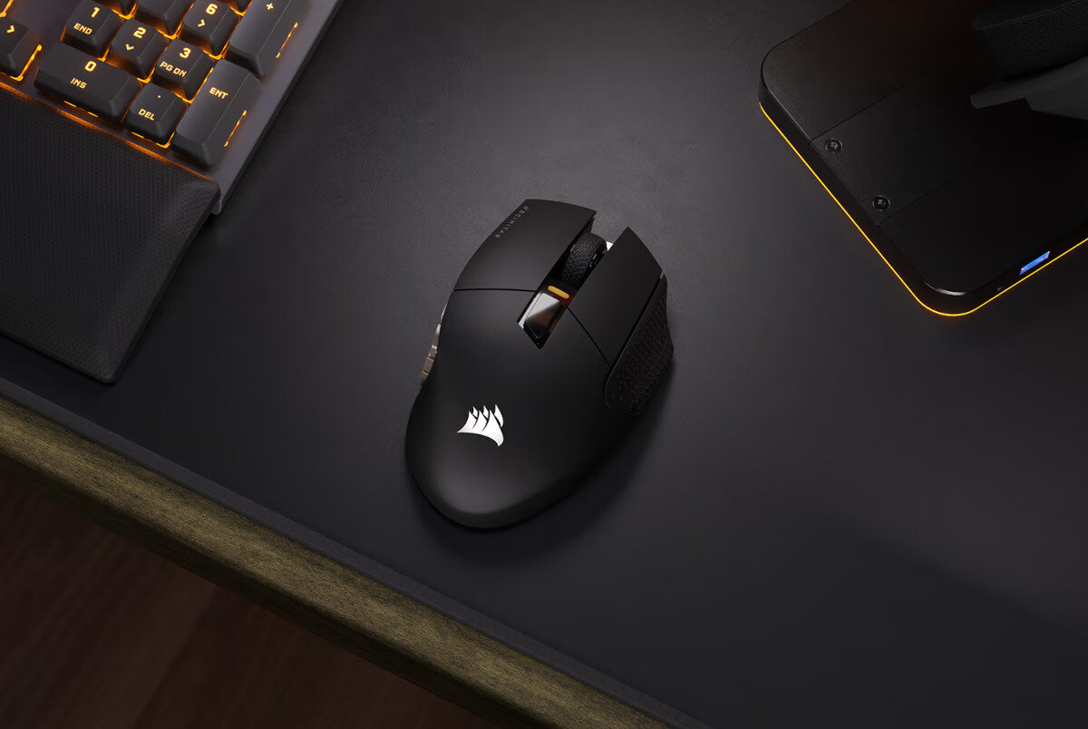 Mysz CORSAIR Scimitar Elite Wireless RGB bateria czas działania