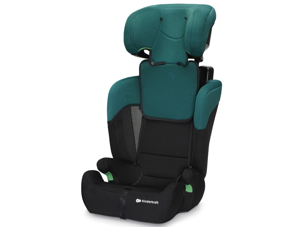 Fotelik samochodowy KINDERKRAFT Comfort Up I-Size 9-36 kg Zielony 11-stopniowa regulacja wysokosci zaglowka miekkie wykonczenie