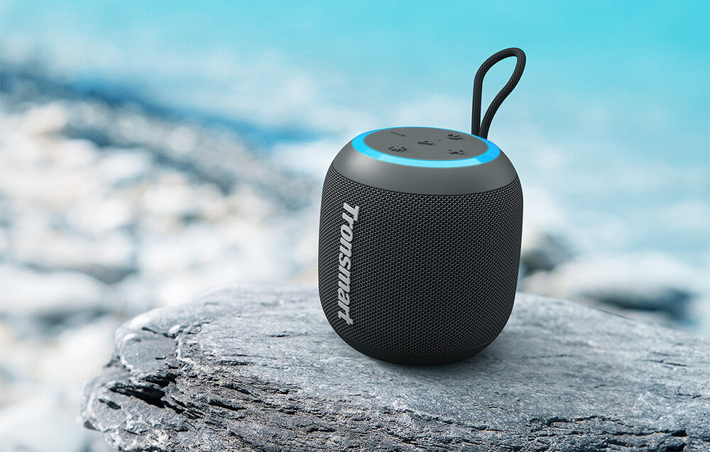 Głośnik mobilny TRONSMART T7 Mini moc muzyka cechy godziny czas pokaz LED dźwięk