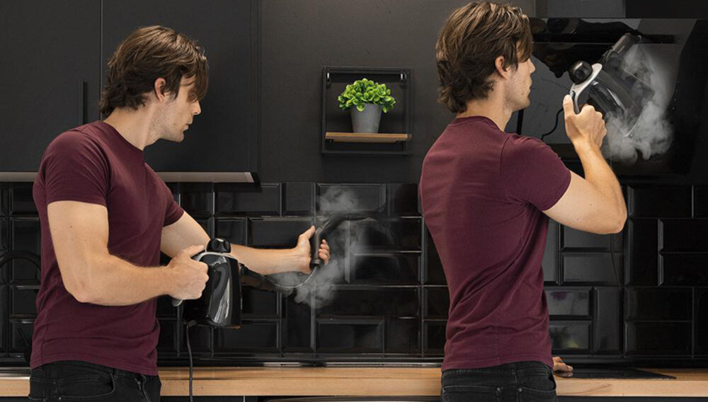 ParownicaCOCOTEC Hydrosteam 1040 Active&Soap Czarny 3 dysze akcesoriae