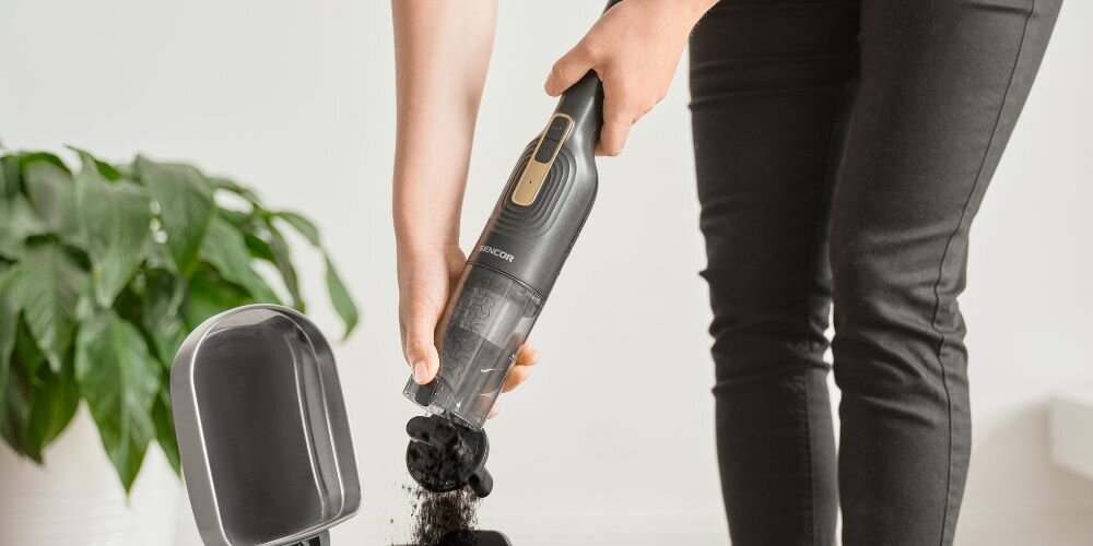 Odkurzacz ręczny SENCOR SVC 308BK filtr hepa 