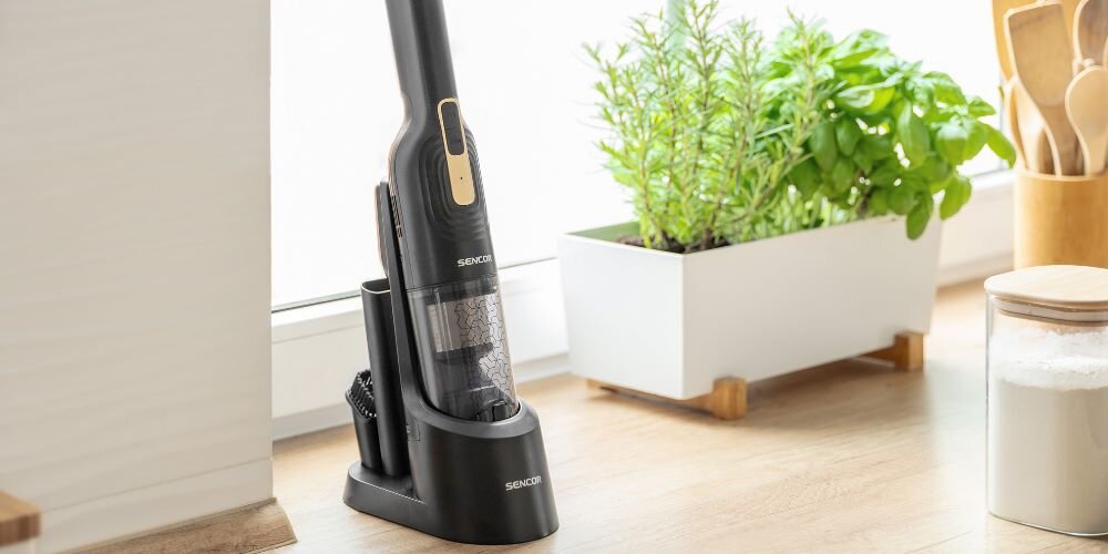 Odkurzacz ręczny SENCOR SVC 308BK stacja ładująca automatyczne ładowanie