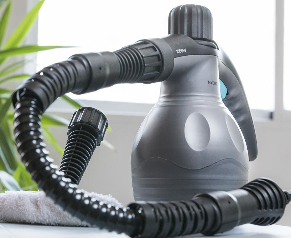 Czyścik parowyCOCOTEC Hydrosteam 1030 Active Szary szczotka poziom ssanie