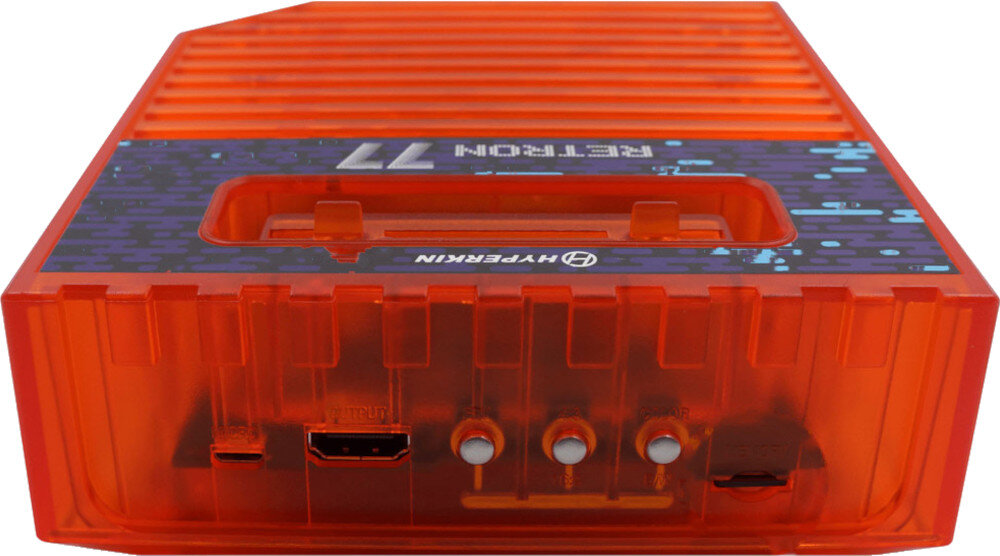 Konsola HYPERKIN RetroN 77 HD Bursztynowy funkcje porty działanie