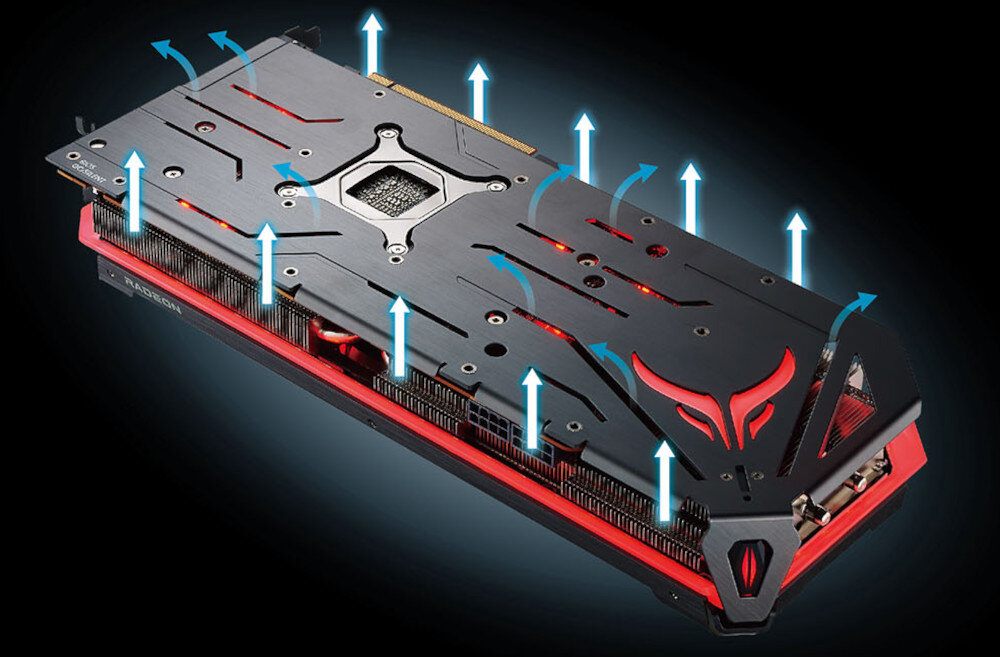 Karta graficzna POWERCOLOR Radeon RX 7700 XT Red Devil 12GB wytrzymałość płyta PCB trawłość