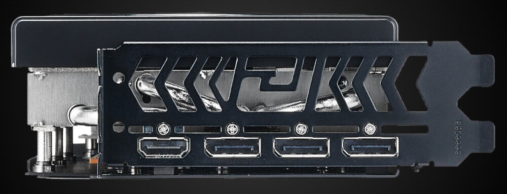 Karta graficzna POWERCOLOR Radeon RX 7700 XT Hellhound 12GB złącza interfejs podłączenie monitory