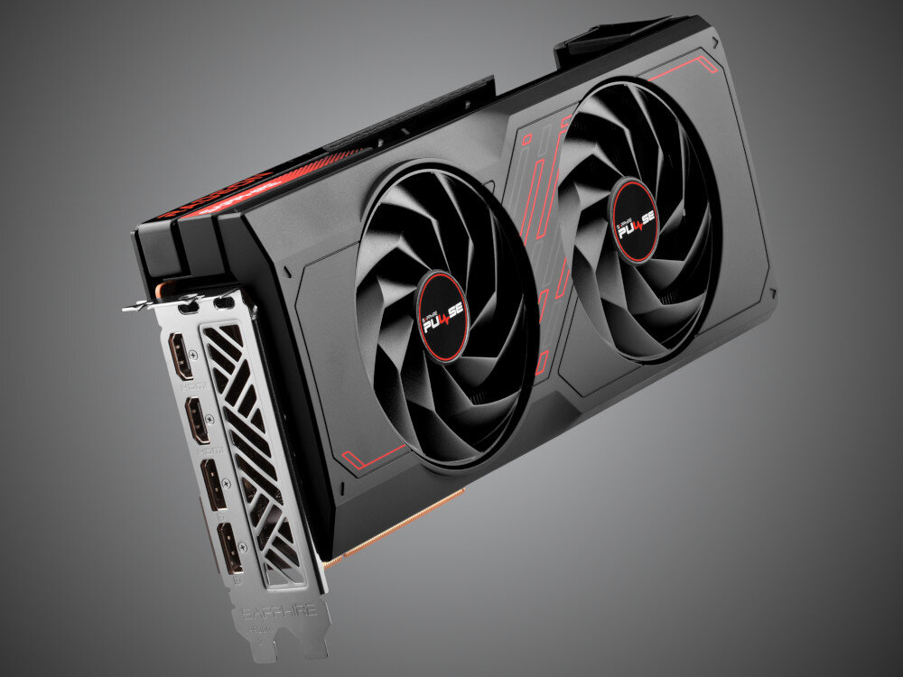 Karta graficzna SAPPHIRE Radeon RX 7700 XT Pulse 12GB złącza podłączenie monitory