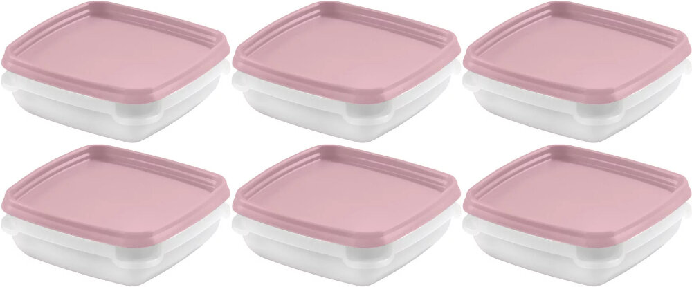 Zestaw pojemników na żywność GASTROMAX Freezer 6 szt. przechowywanie latwosc zestaw