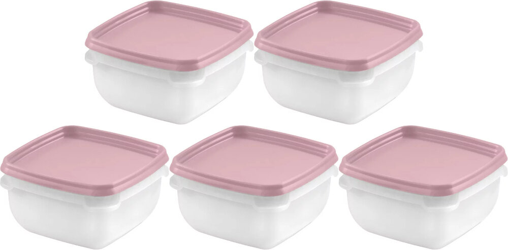 Zestaw pojemników na żywność GASTROMAX Freezer 5 szt. przechowywanie latwosc zestaw