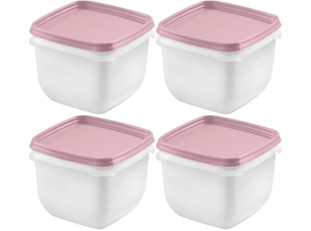 Zestaw pojemników na żywność GASTROMAX Freezer 4 szt. przechowywanie latwosc zestaw