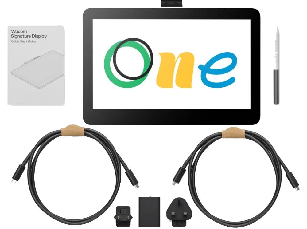 Tablet graficzny WACOM One 12 akcesoria zestaw