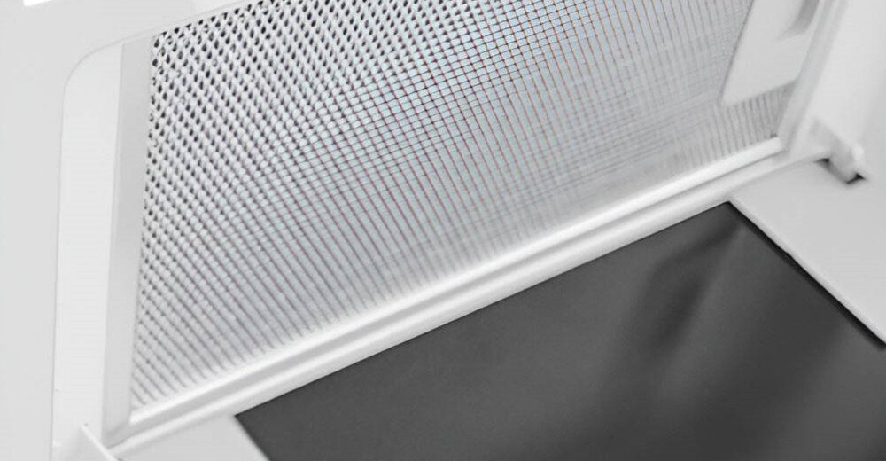 OKAP AFRELLI VENETO filtr aluminiowy przeciwtłuszczowy usuwanie brudu zapachów filtrowanie siateczka bez alergenów zarazków