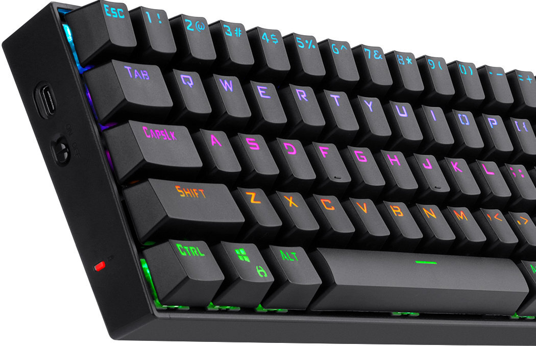 Klawiatura REDRAGON Deimos K599-KRS RGB wytrzymałość modowanie szybkość wymiana garczy rgb wyposażenie