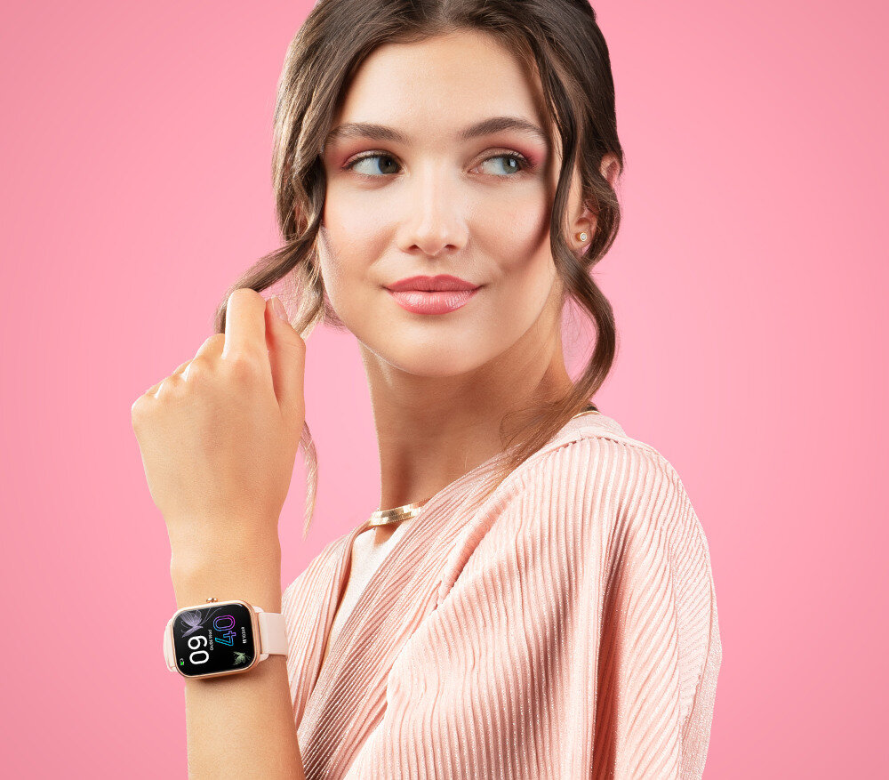 Smartwatch NICEBOY Watch 3 ekran bateria czujniki zdrowie sport pasek ładowanie pojemność rozdzielczość łączność sterowanie krew puls rozmowy smartfon aplikacja