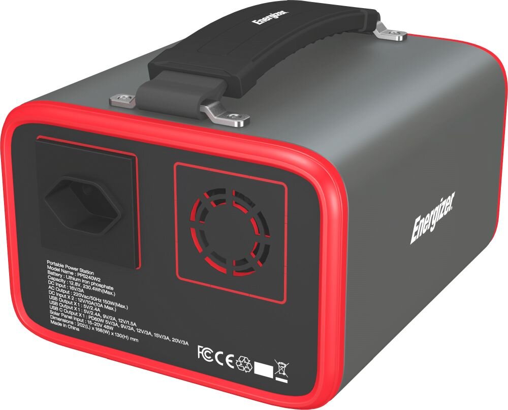 Stacja zasilania ENERGIZER PPS240 230.4Wh  waga 