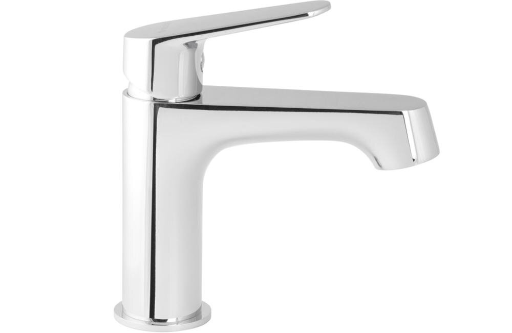 DEANTE Chaber BGC-020K komfort bateria umywalkowa stojąca głowica ceramiczna aranżacja łazienka mosiądz eleganckie wykończenie trwałość niezawodność zasięg wylewka design wygodne czyszczenie