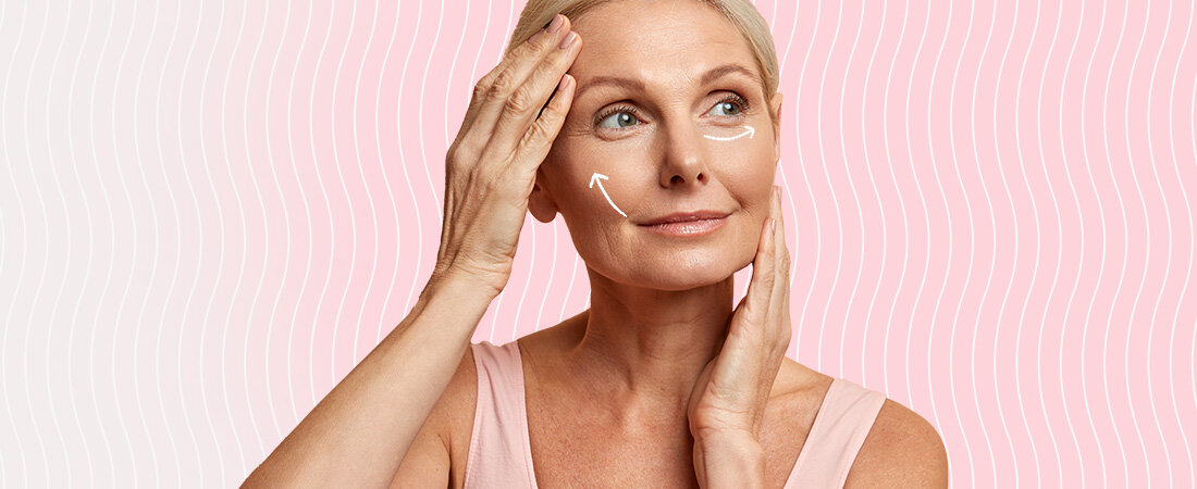 Masażer do oczu GARETT BEAUTY Glow Eye Biały swiatlo led oczyszczanie