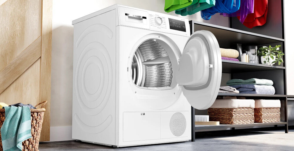 Suszarka BOSCH WTN84207PL Konstrukcja budowa ściana system antywibracyjny cicha praca AntiVibration design