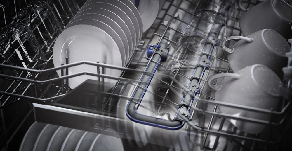Zmywarka SIEMENS SN85EX11CE ochrona zalanie bezpieństwo zabezpieczenie czujniki AquaStop system