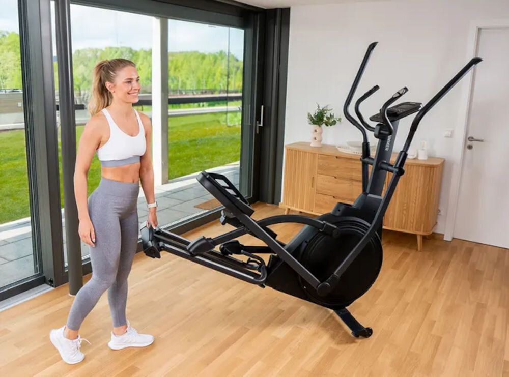 Orbitrek magnetyczny HAMMER E3500 mobilnosc waga 64 kg latwy montaz