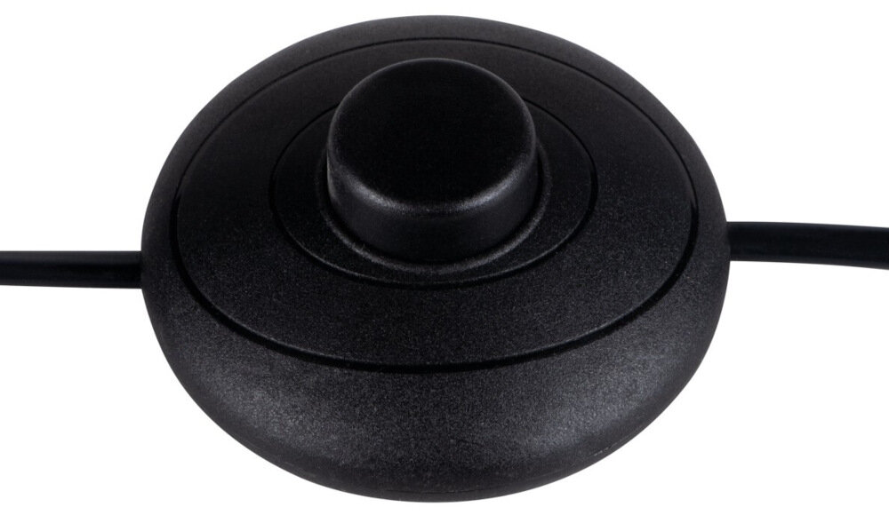 Lampa podłogowa KANLUX Evalo Fl 35787 Biały przewod zasilajacy dlugosc 180 cm zakonczony wtyczka siec energetyczna o standardowym napieciu 220-240 V przycisk