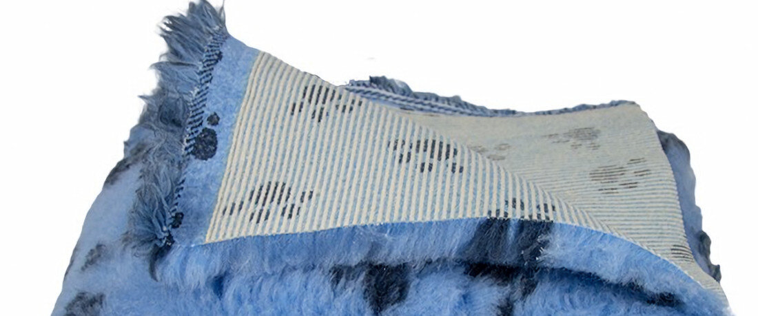 Legowisko uniwersalne BUBA Dry Bed A13 Niebieski 100 x 75  Antypoślizgowy spód Podgumowana powierzchnia rozmiar wymiary przeznaczenie